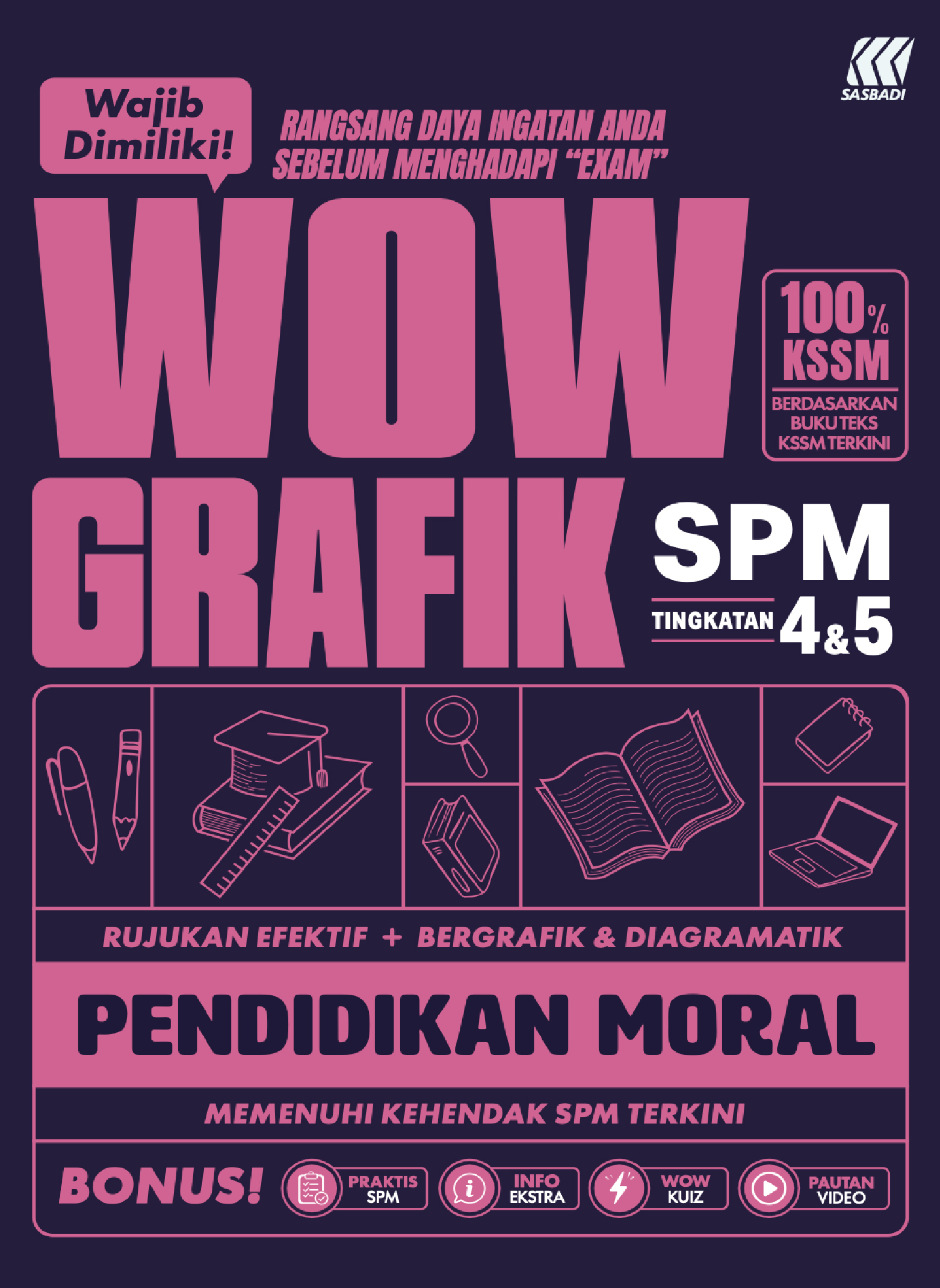 WOW Grafik SPM Pendidikan Moral Ting. 4 & 5 Cover